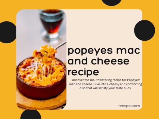 Popeyes Mac And Cheese Recipe