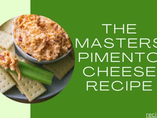 The Master's Pimento Cheese Recipe