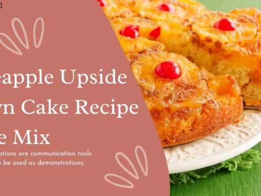 Pineapple Upside Down Cake Recipe Cake Mix